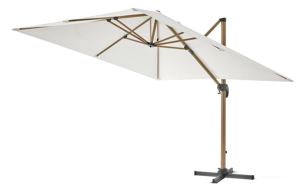 Arezzo - Parasoll, 300x300 cm - Brun