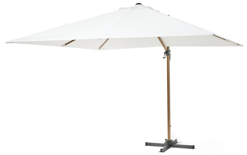 Arezzo - Parasoll, 300x300 cm - Brun