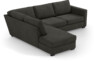 Friday - 2,5-sits soffa med divan vänster - Grå