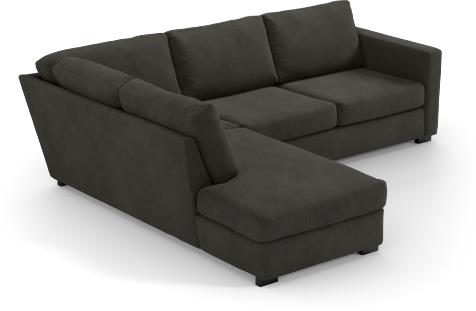 Friday - 2,5-sits soffa med divan vänster - Grå