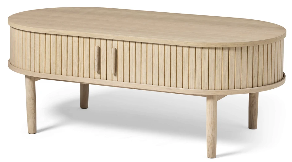 Judit - Soffbord, 120x60x45 cm - Vit