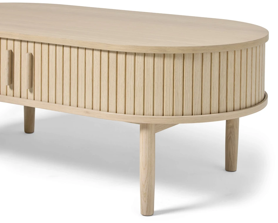 Judit - Soffbord, 120x60x45 cm - Vit