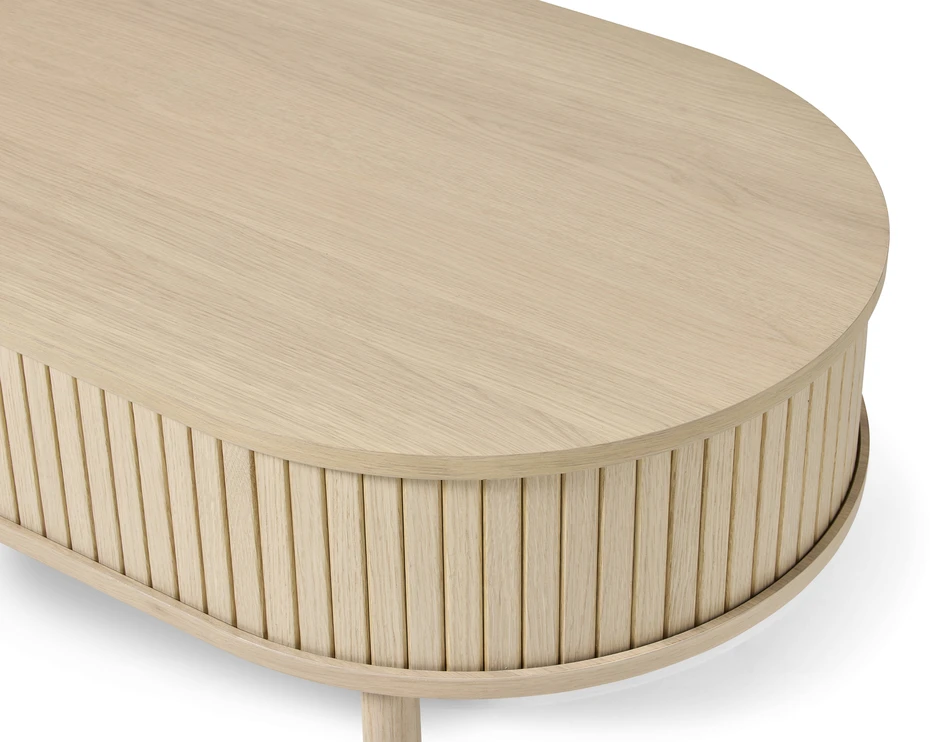 Judit - Soffbord, 120x60x45 cm - Vit