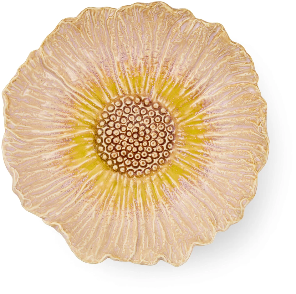 Rosenskära - Fat, H 10,5 Ø 20,5 cm - Rosa