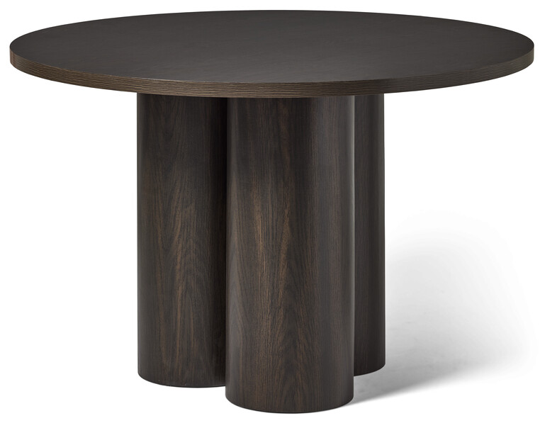 Truls - Matbord, Ø 120 cm - Brun