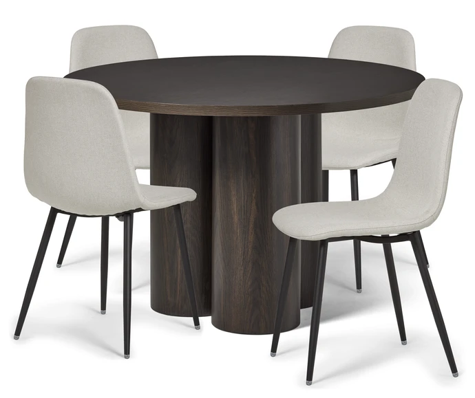 Truls, Matgrupp med 4 stolar Tracy