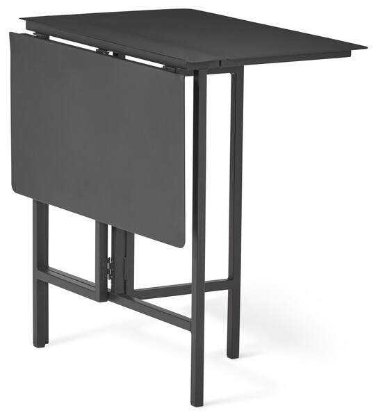 Caddy - Utebord, L43-79 cm - Svart