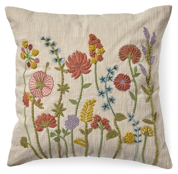 Julian - Kuddfodral, 50x50 cm - Flerfärgad