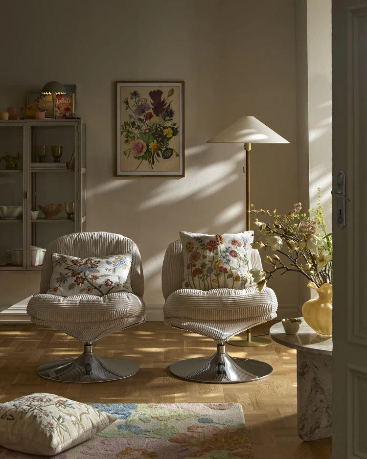 Tyko - Fåtölj beige - inspiration