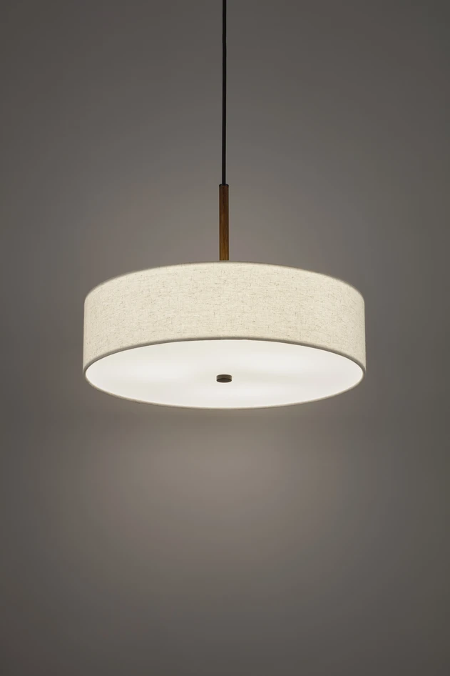 Helmer - Taklampa Ø45 H36.5 cm - Brun