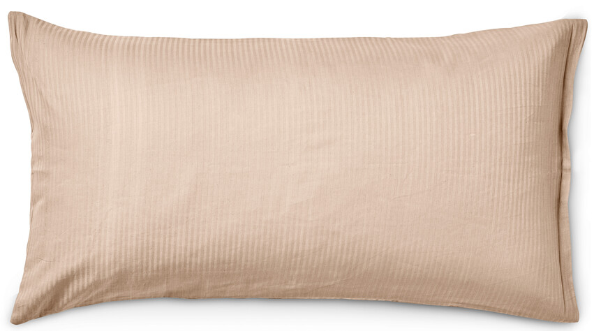 Hampton - Örngott till hotellkudde i bomullssatin, 50x90 cm - Rosa