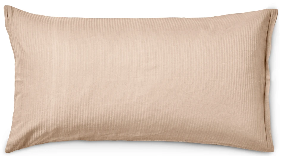 Hampton - Örngott till hotellkudde i bomullssatin, 50x90 cm - Rosa