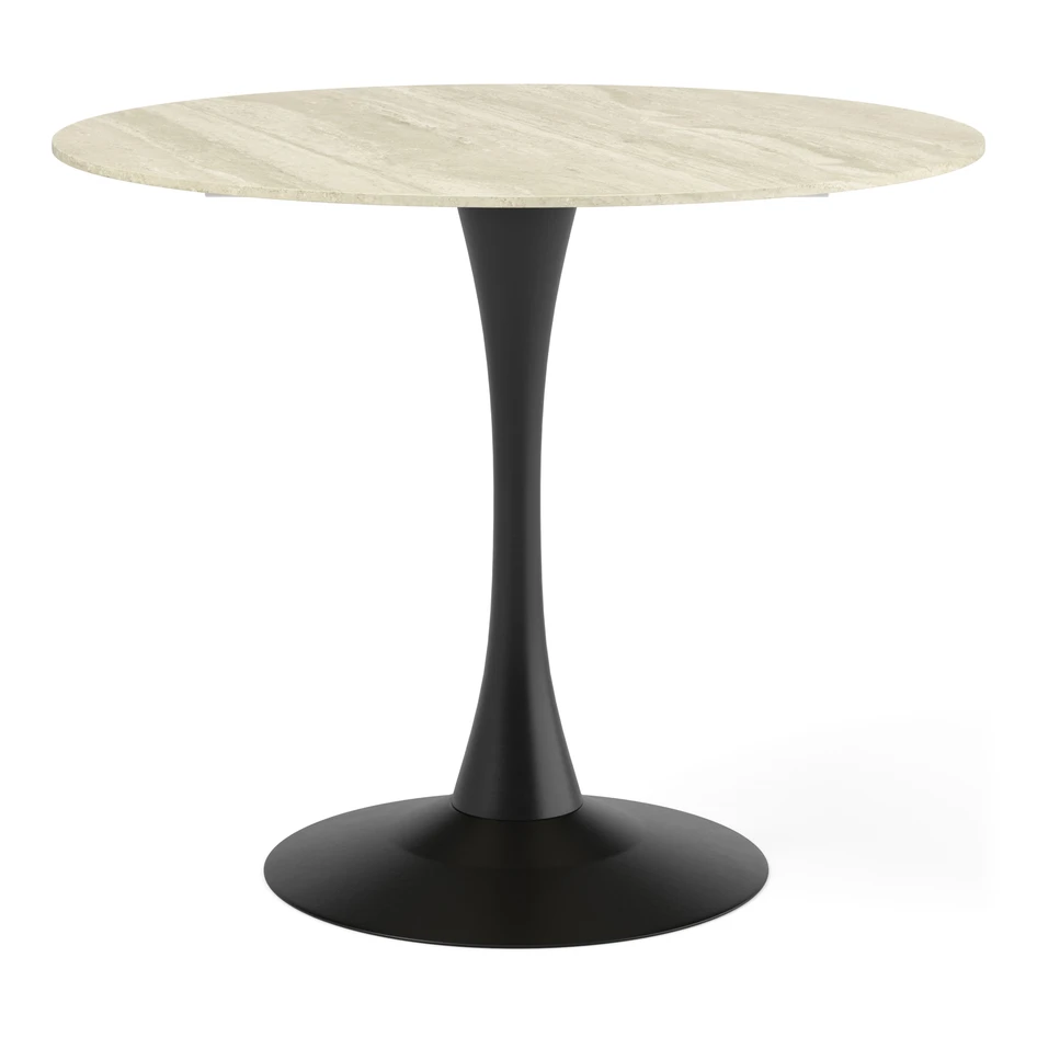 Kali - Matbord, Ø90, H75 cm - Beige