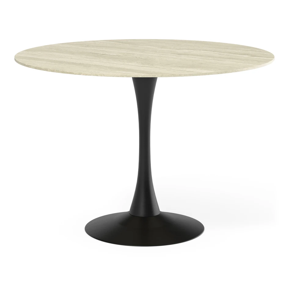 Kali - Matbord, Ø105, H75 cm - Beige