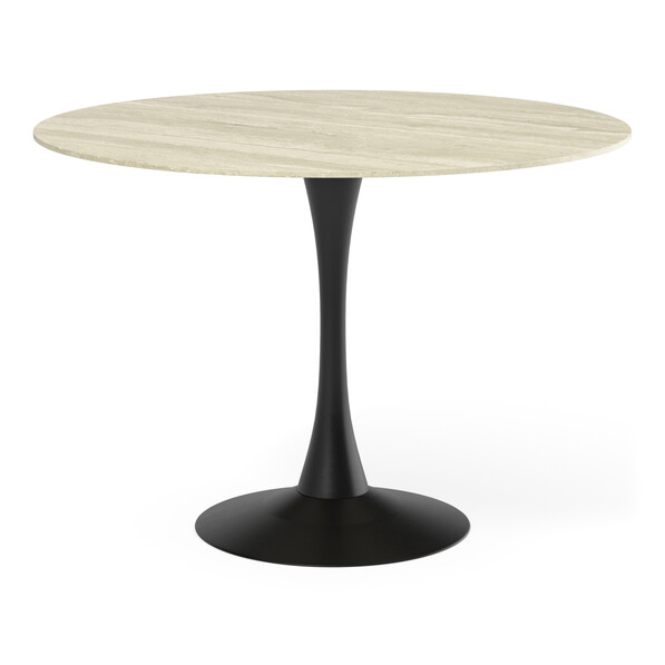 Kali - Matbord, Ø105, H75 cm - Beige