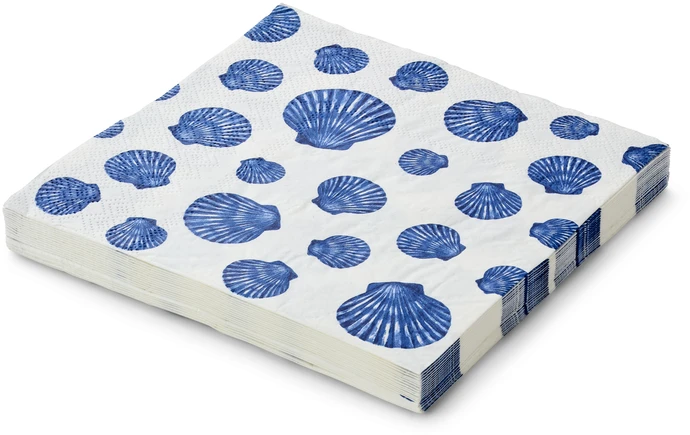 Scallop 1, Servett, 33x33 cm, 20-pack