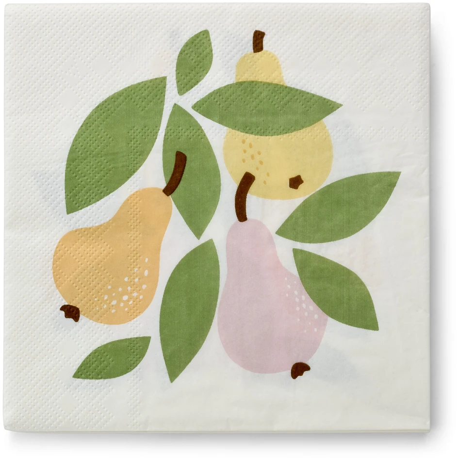 Pomona - Servett, 33x33 cm, 20-pack - Flerfärgad