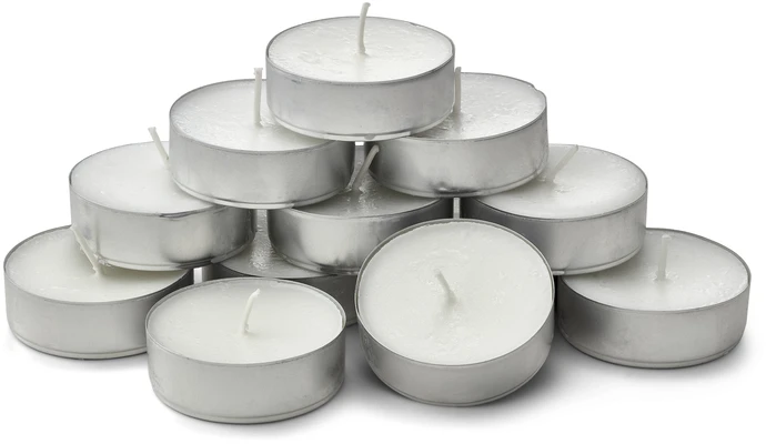 Velora, Värmeljus, H 2 Ø 5,7 cm, maxi-storlek, brinntid 6 h, 12-pack