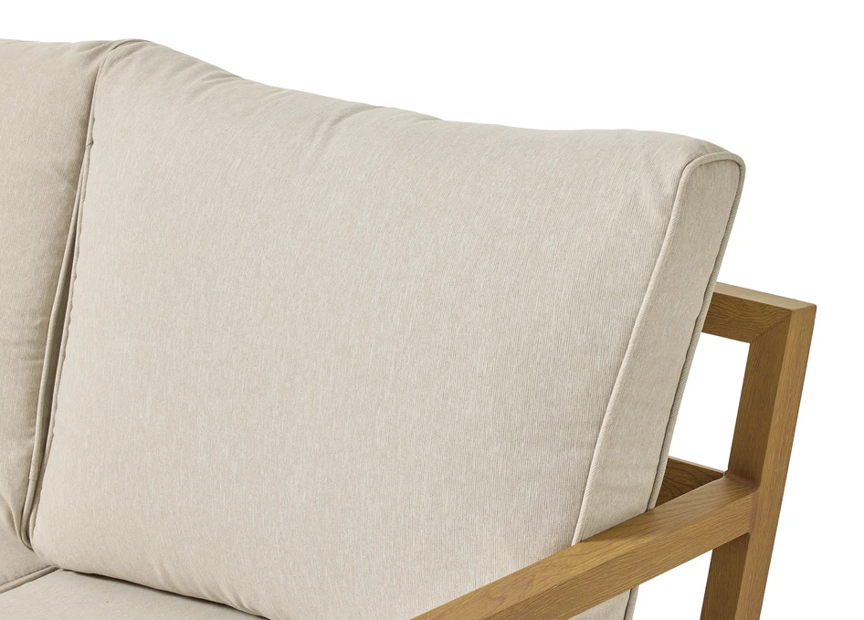 Maxime - Utesoffa 3-sits - Brun