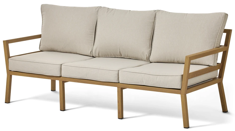 Maxime - Utesoffa 3-sits - Brun