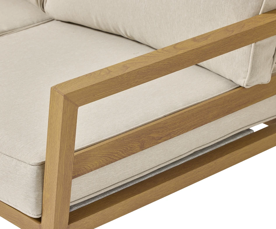 Maxime - Utesoffa 3-sits - Brun