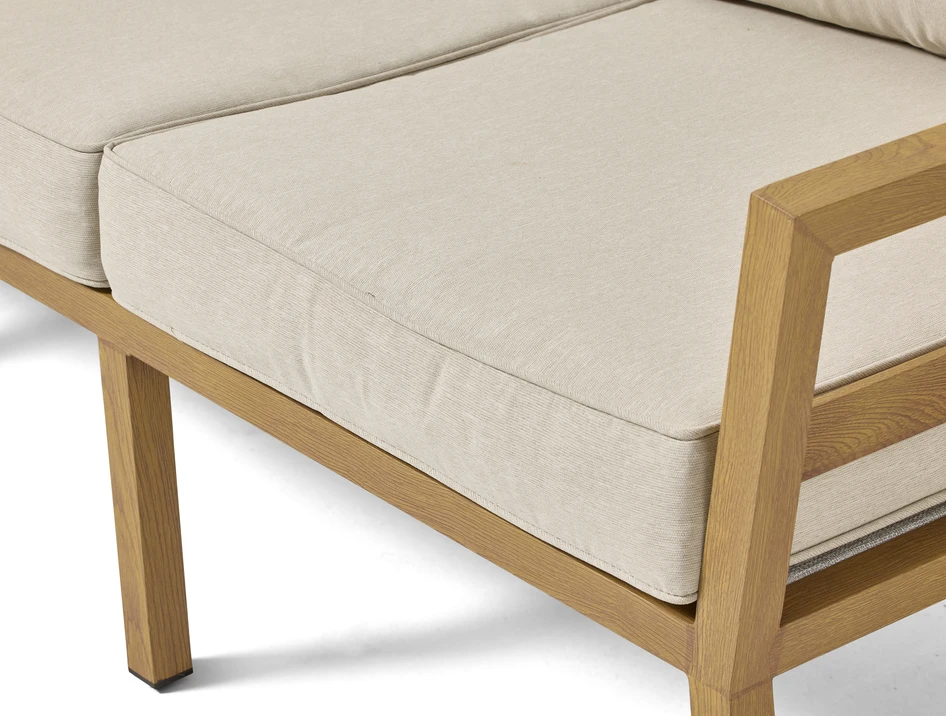 Maxime - Utesoffa 3-sits - Brun