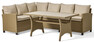 Castello - Utegrupp med soffa och bord - Beige