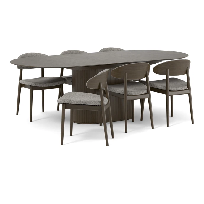 Judit, Matgrupp med 6 stolar Canape