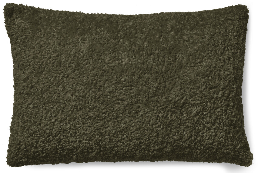 Curly - Prydnadskudde, 40x60 cm - Grön