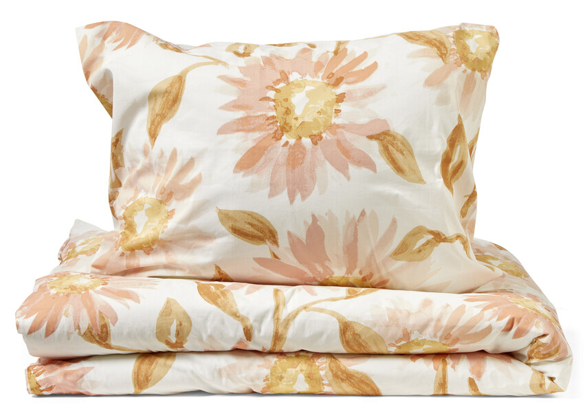 Somra - Påslakanset i bomull - Orange