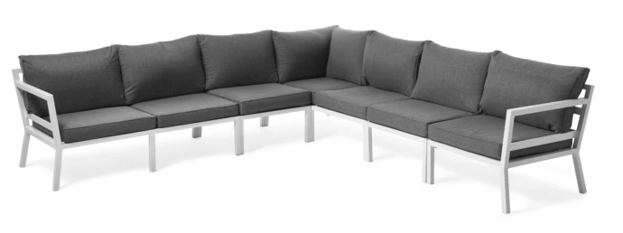 Maxime, Utesoffa med 2 extra mittdelar