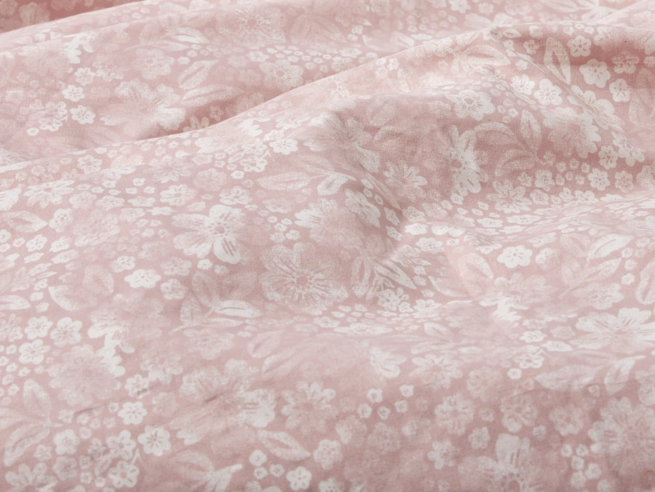 Cajsa - Påslakanset i microfiber - Rosa