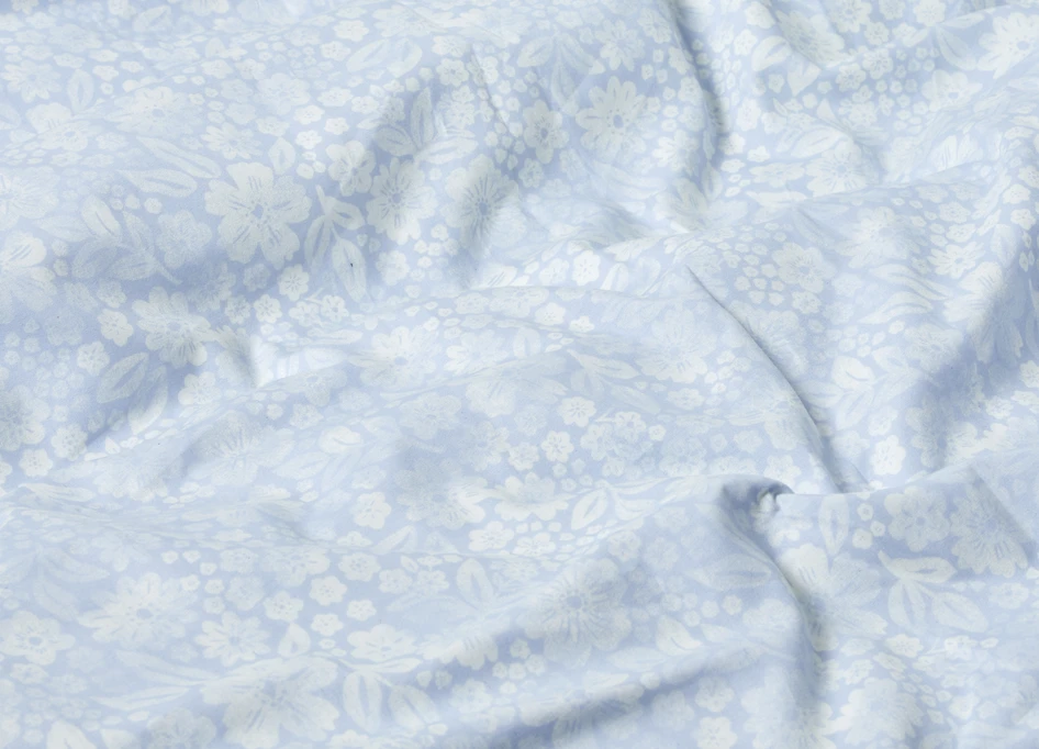 Cajsa - Påslakanset i microfiber, 3 delar - Blå