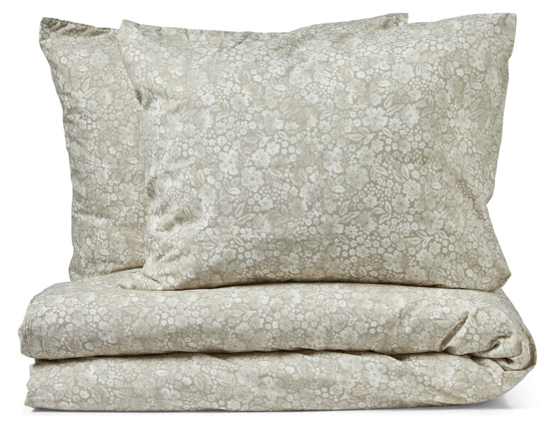 Cajsa - Påslakanset i microfiber, 3 delar - Beige