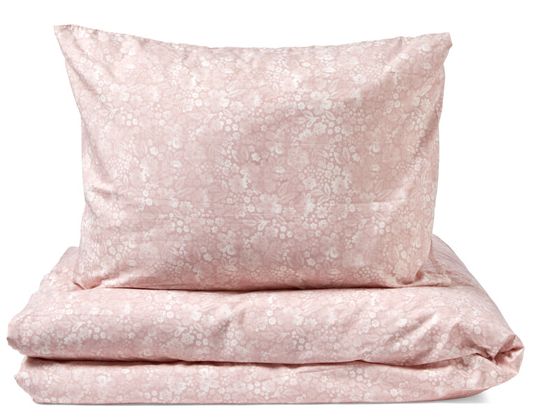 Cajsa - Påslakanset i microfiber - Rosa