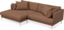Harper - 4-sits med schäslong XL vänster - Orange