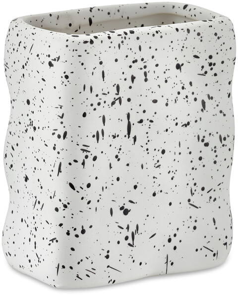 Dotty - Tandborstmugg, L8,5 B5 H10,3 cm - Vit