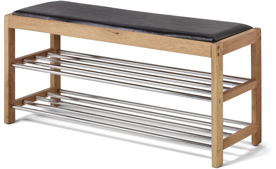 Branäs - Hallbänk, B 100 cm - Brun