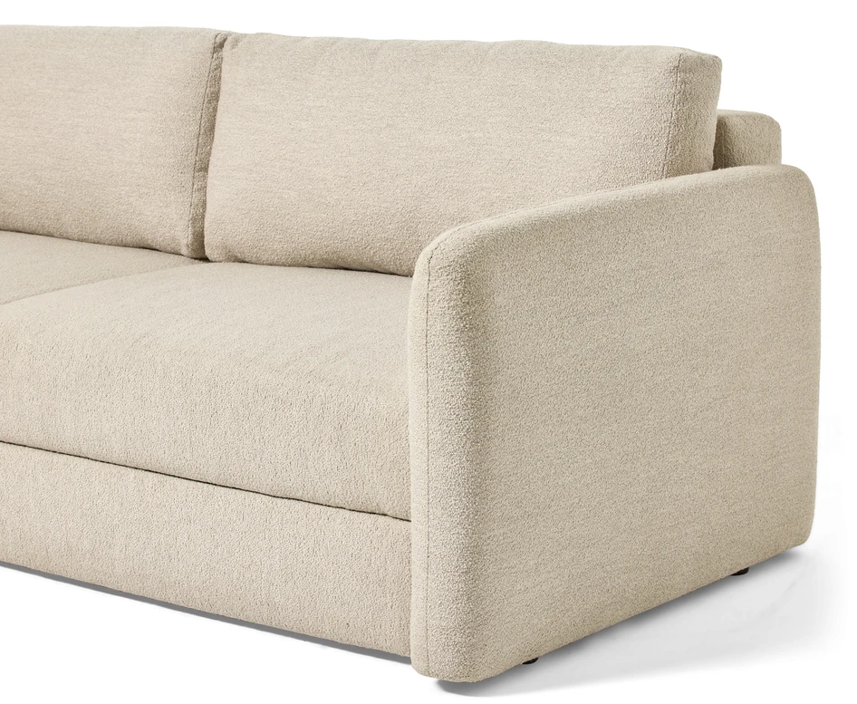 Lya - Bäddsoffa 3-sits - Beige