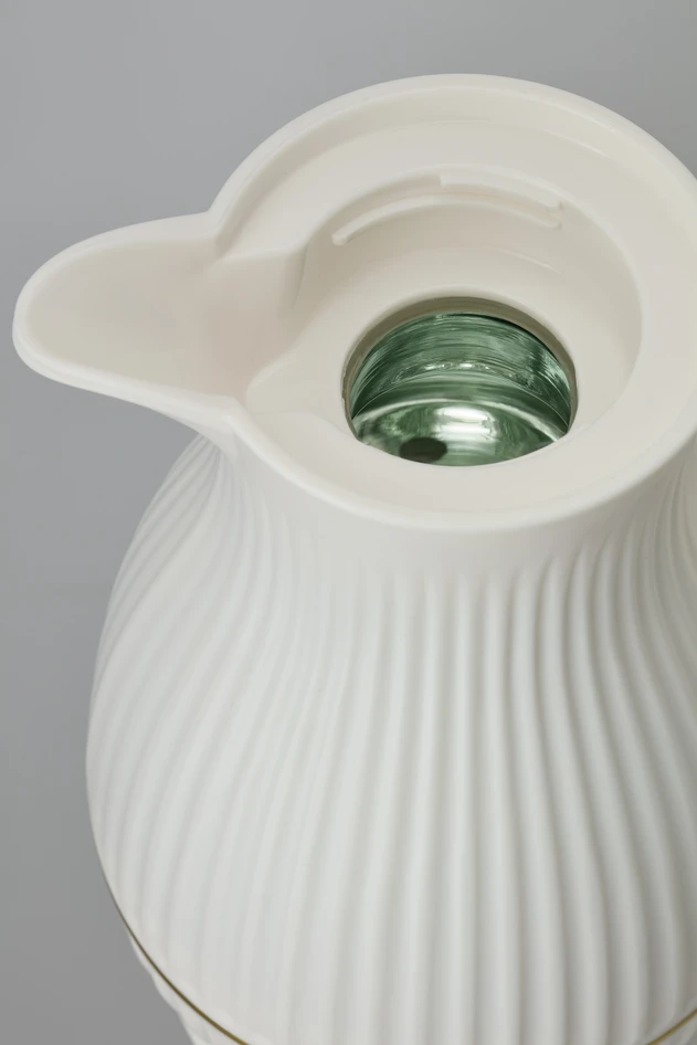 Lora - Termoskanna, H 29 Ø 14,5 cm, 1L - Vit