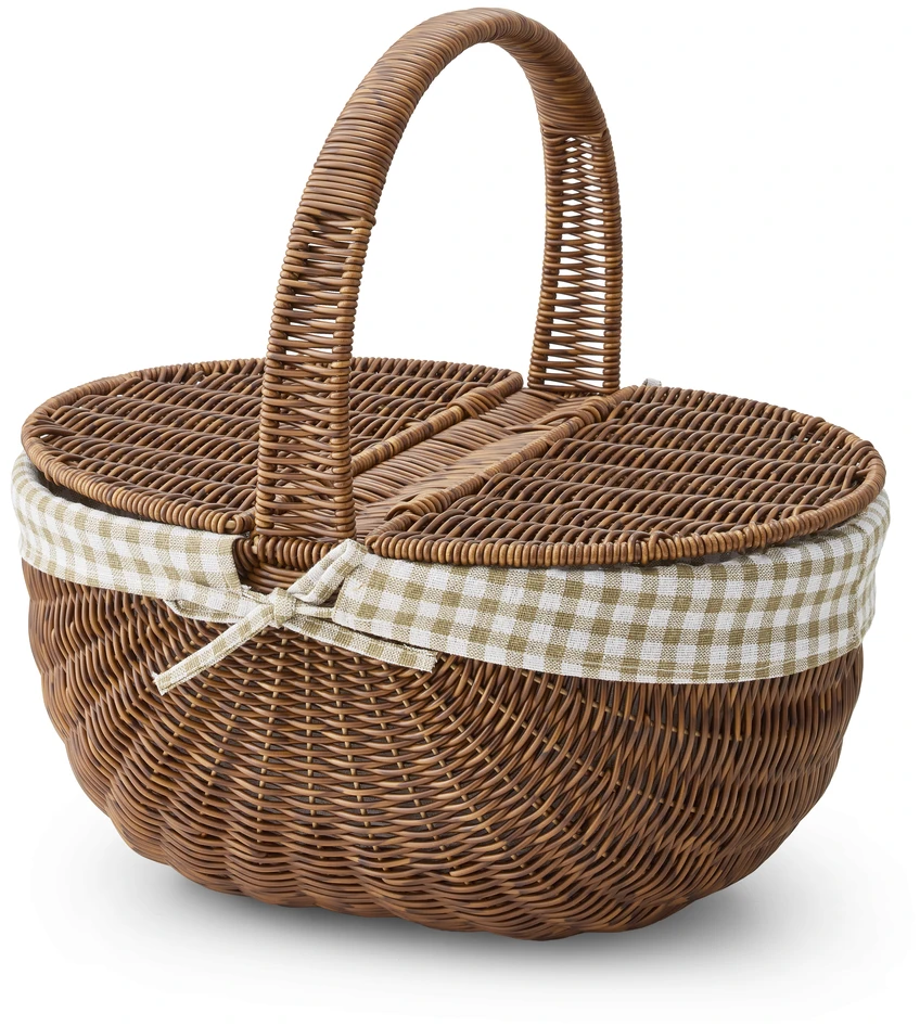 Carry - Picknickkorg, 30x38x3 cm - Brun