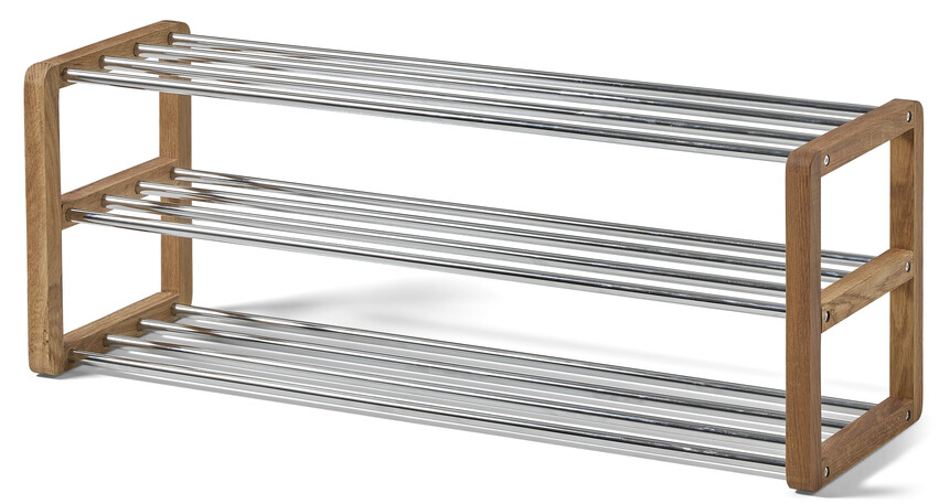 Branäs - Skohylla, B 100 cm - Brun