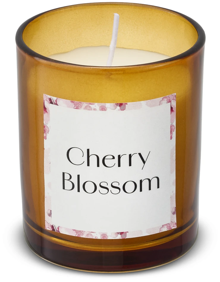 Cherry Blossom - Doftljus, H7,3 Ø6 cm, 100 gr - Rosa