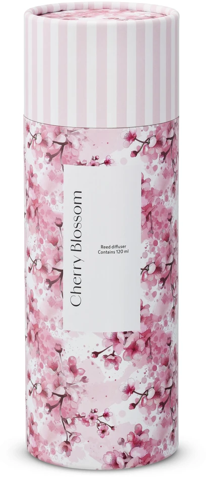 Cherry Blossom - Doftpinne, H20 Ø6,5 cm, 120 ml - Rosa