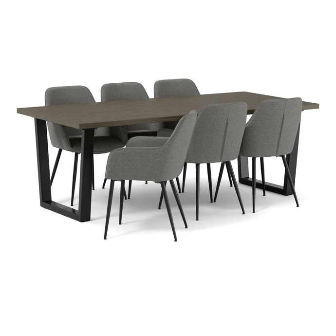 Eastwood, Matgrupp med 6 karmstolar Milla