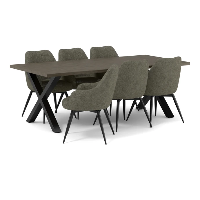 Eastwood, Matgrupp med 6 stolar Edin