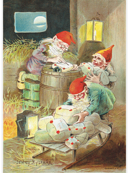 Första julkortet - Poster