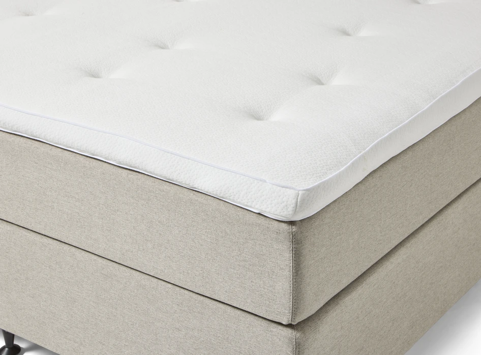 Änga Comfort - Kontinentalsäng, dubbelsäng med bäddmadrass - Brun