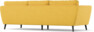 Madison Lux - 4-sits soffa - Gul