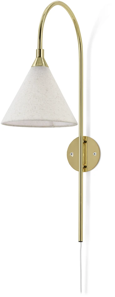 Thilda - Vägglampa L36.5 H63 cm - Gul
